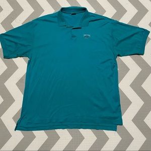 Aqua pebble beach golf shirt XL great condition